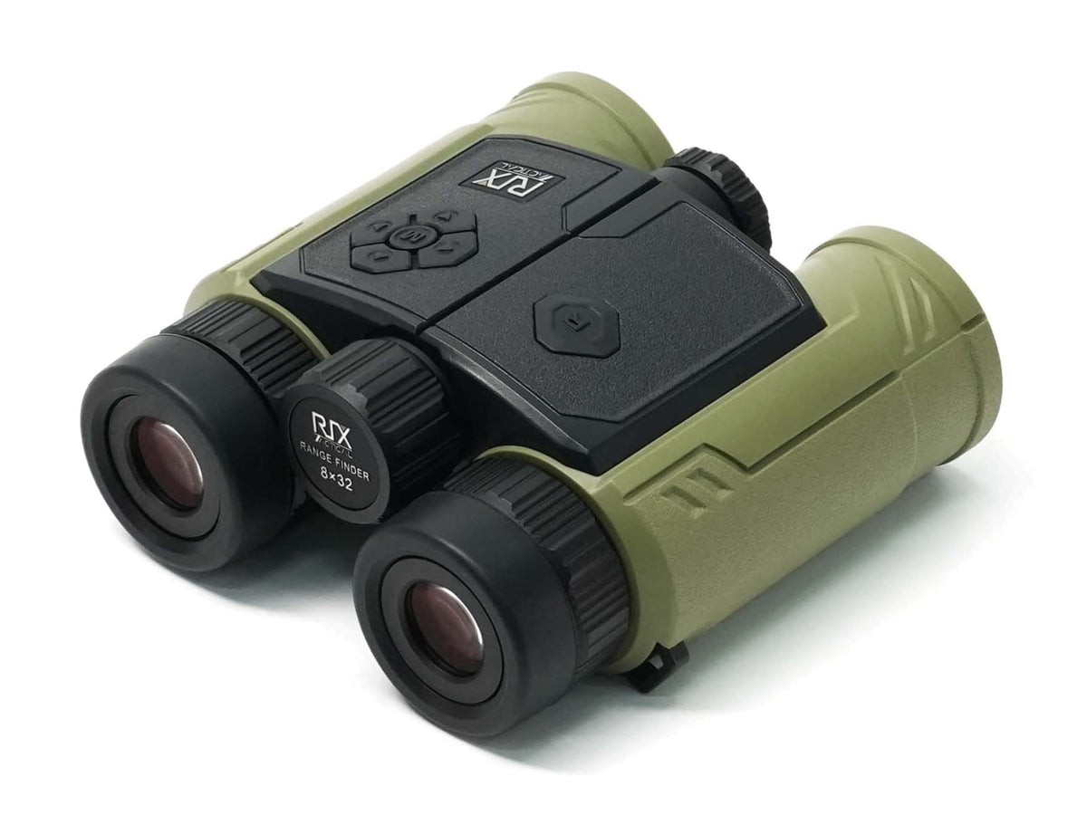 RIX MK-R3000 8x32mm Rangefinding Binoculars Green