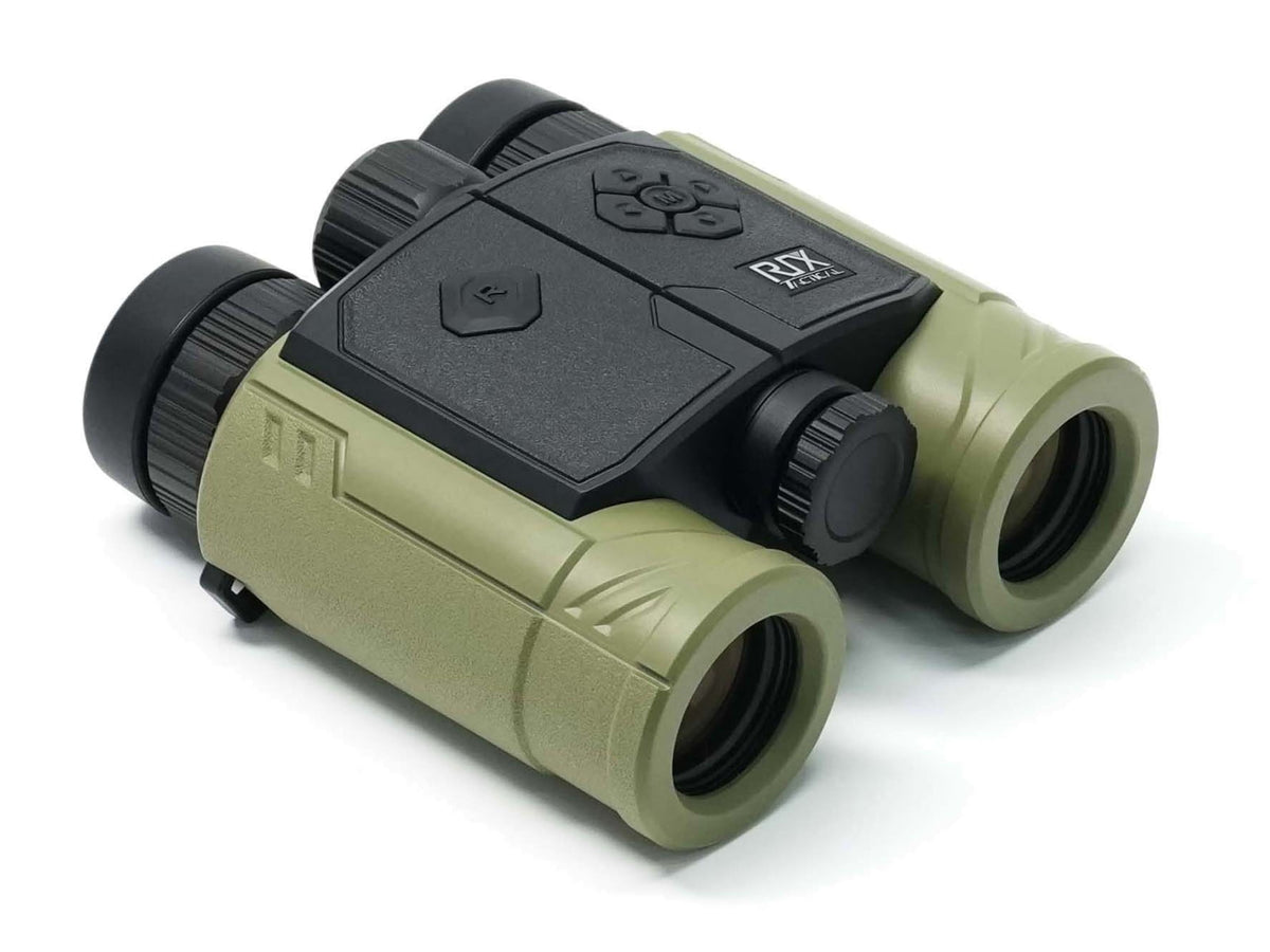 RIX MK-R3000 8x32mm Rangefinding Binoculars Green