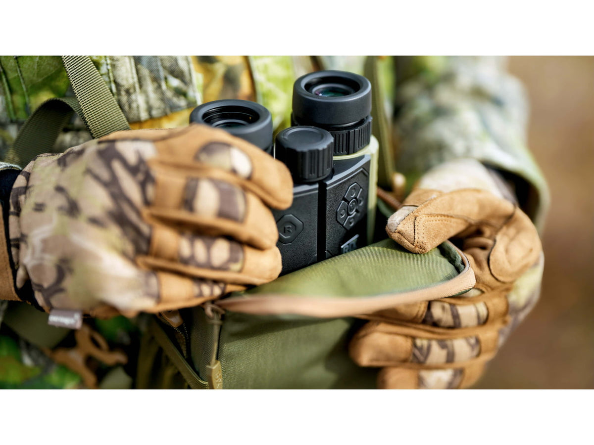 RIX MK-R3000 8x32mm Rangefinding Binoculars Green