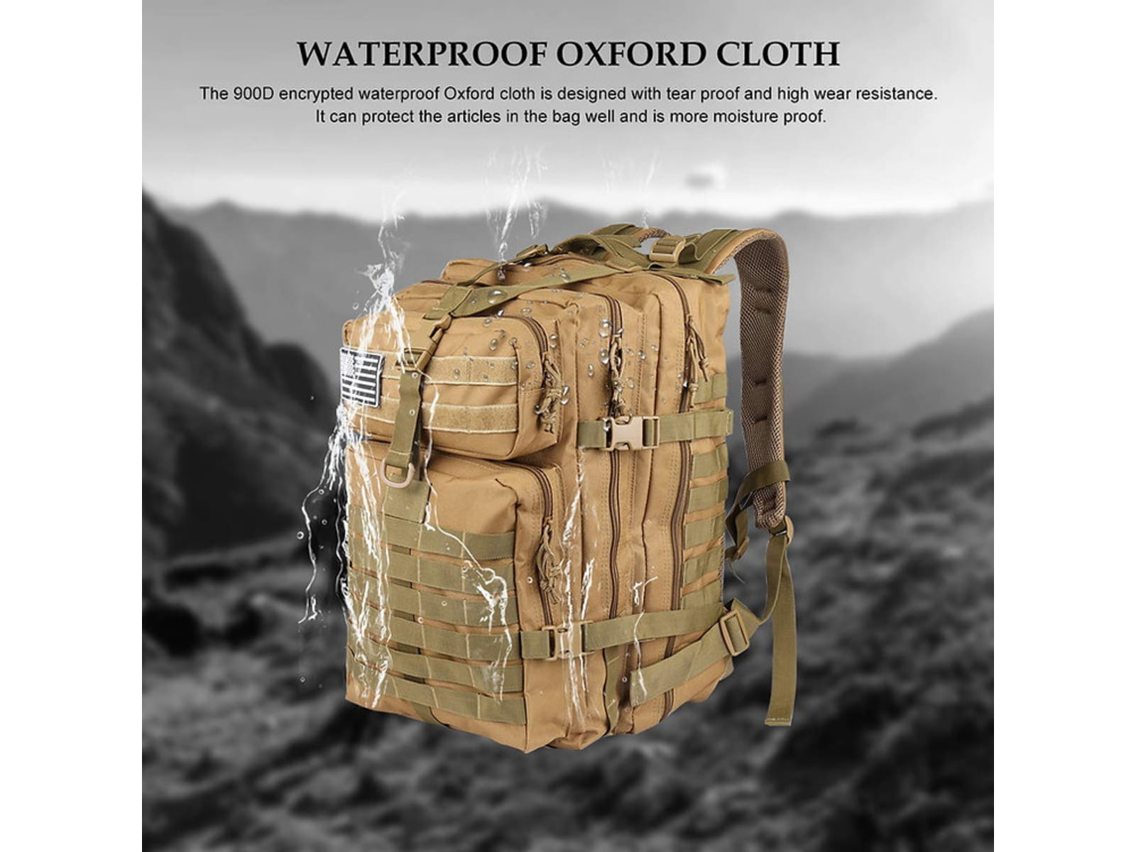 Roaring Fire 45L Tactical Backpack
