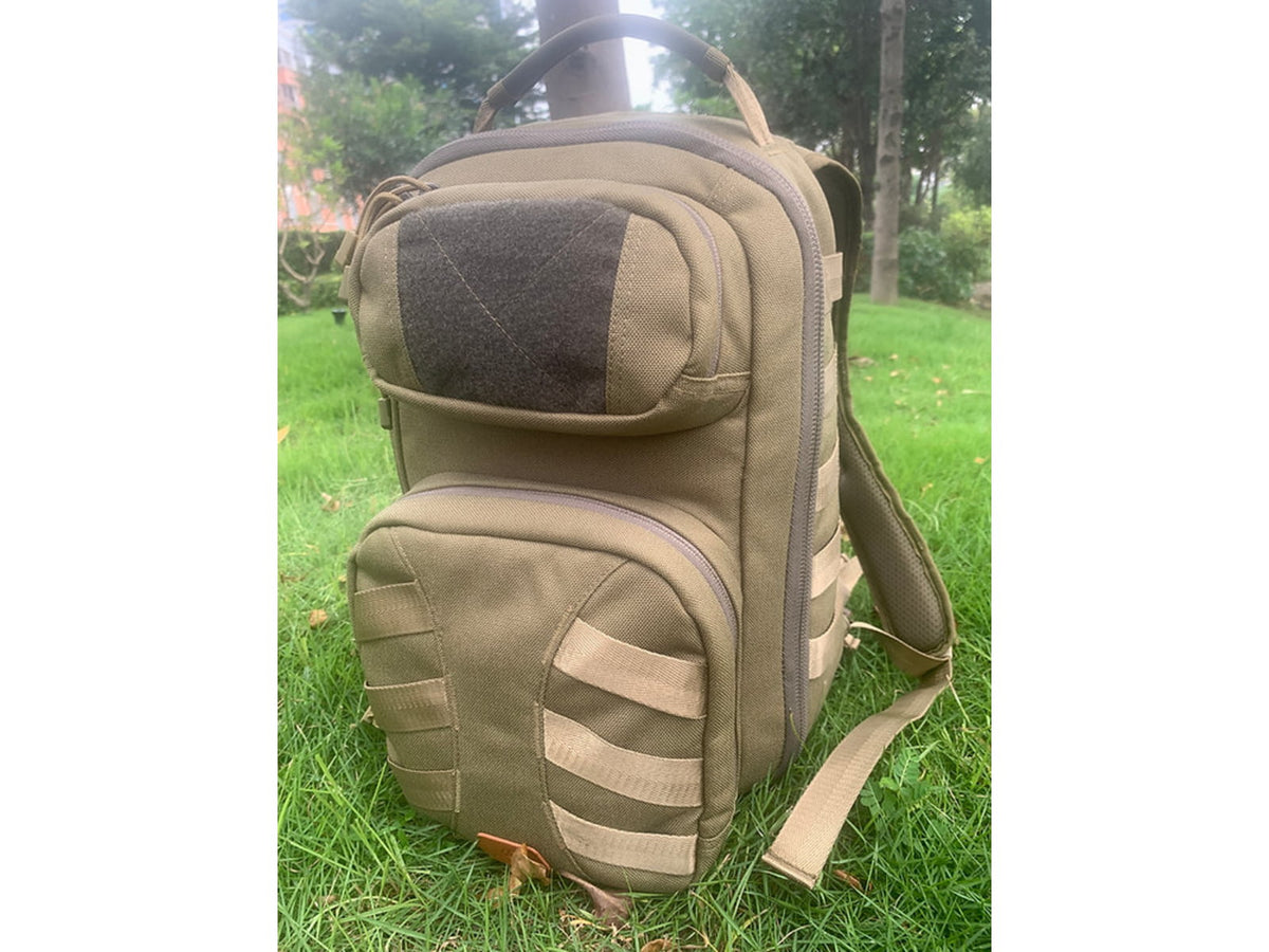 Roaring Fire Brushfire Tactical Backpack Light FDE 15.75x10.24x6 inch RF-Backpack01-OD