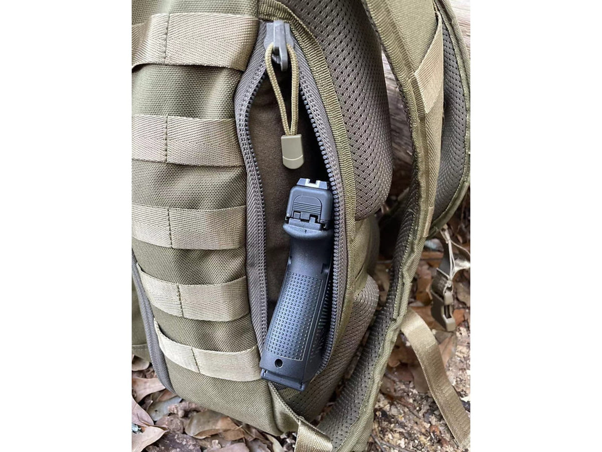 Roaring Fire Brushfire Tactical Backpack Light FDE 15.75x10.24x6 inch RF-Backpack01-OD