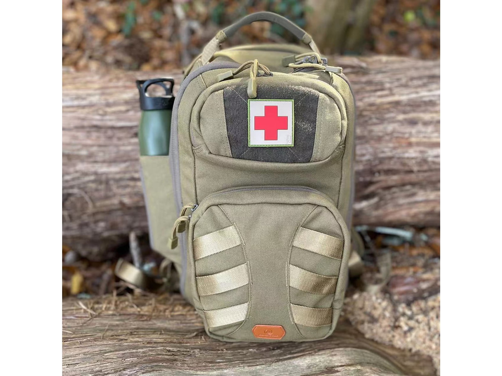 Roaring Fire Brushfire Tactical Backpack Light FDE 15.75x10.24x6 inch RF-Backpack01-OD