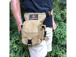 Roaring Fire Drop Leg Bag Waist Pack FDE 5x11.8x6 inch RF010 DT