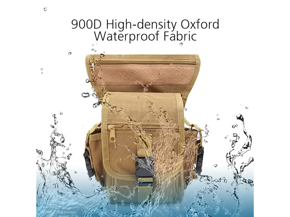 Roaring Fire Drop Leg Bag Waist Pack FDE 5x11.8x6 inch RF010 DT