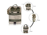 Roaring Fire Ember Pro MOLLE EDC Utility Organizer Pouch EDC Carry Pouch FDE 8.3x7.08x1.97 inch RF-Ember Pro-DT
