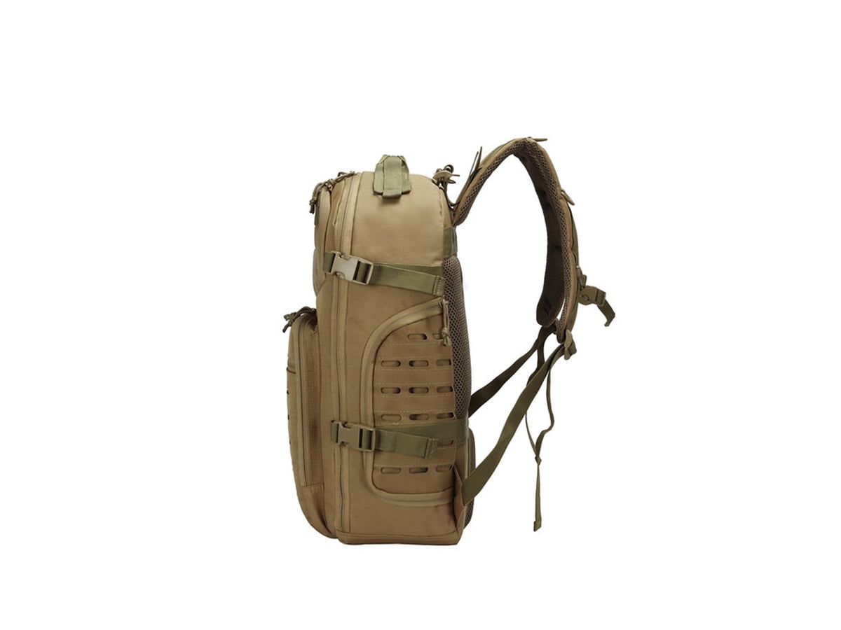 Roaring Fire Ignite Tactical Backpack FDE 21.25x15.75x8.27 inch RF133 DT