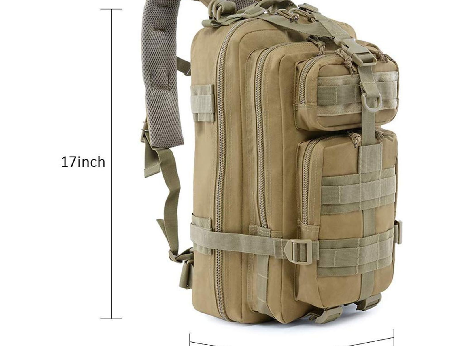 Roaring Fire Roaring Fire 30L EDC Backpack FDE 17x8.6x8 inch