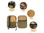 Roaring Fire Brigos Pocket Organizer Pouch Flat Dark Earth/Simply Tradition Version RF-Brigos-01