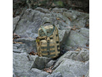 Roaring Fire Slingshot Tactical Sling Bag Concealed Carry Sling Pack FDE 14.96x9.84x7.48 inch RF-Slingpack01-DT
