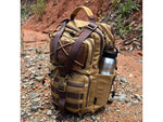 Roaring Fire Slingshot Waxed Canvas Sling Pack Brown RF-Slingshot-Waxed Canvas