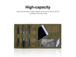 Roaring Fire Tactical Car Visor Panel Organizer FDE 6.3x11.8 inch