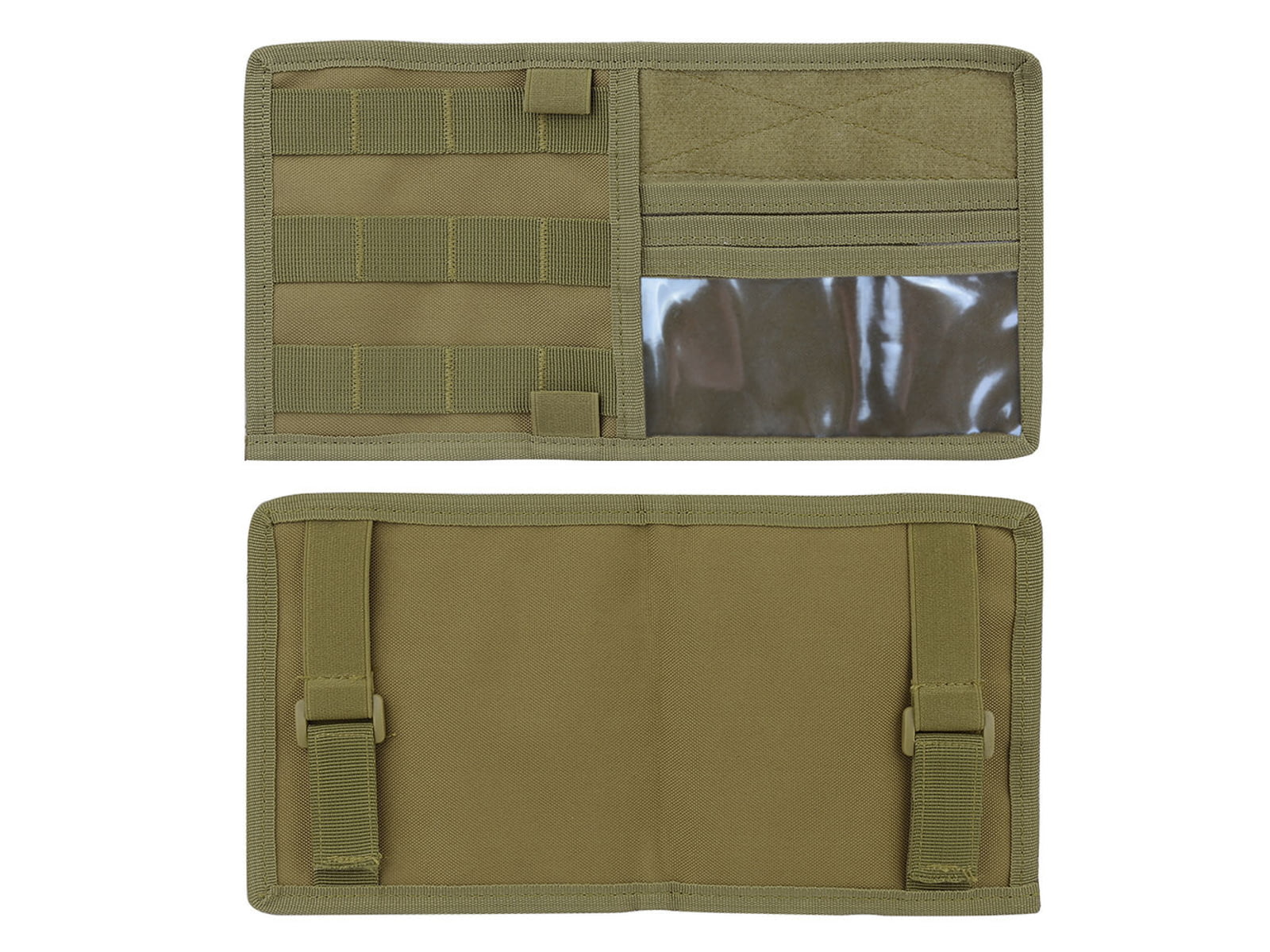 Roaring Fire Tactical Car Visor Panel Organizer FDE 6.3x11.8 inch
