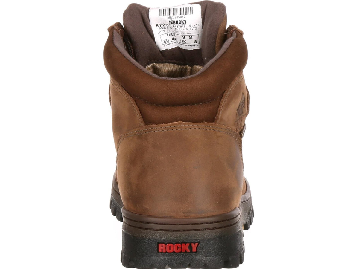 Rocky Boots Outback Gore-Tex Waterproof Hiker Boot - Men's Light Brown