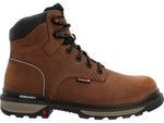 Rocky Boots Rams Horn Waterproof Composite Toe Work Boot - Men's Crazy Horse