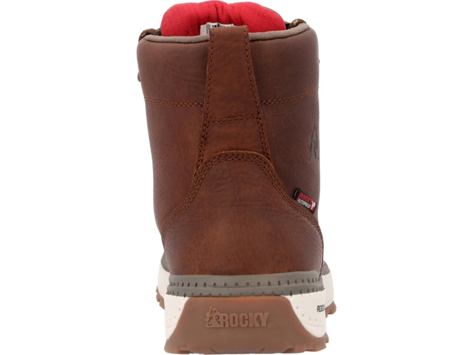 Rocky Boots Rebound Wedge Work Boot - Men's 6in Tobacco