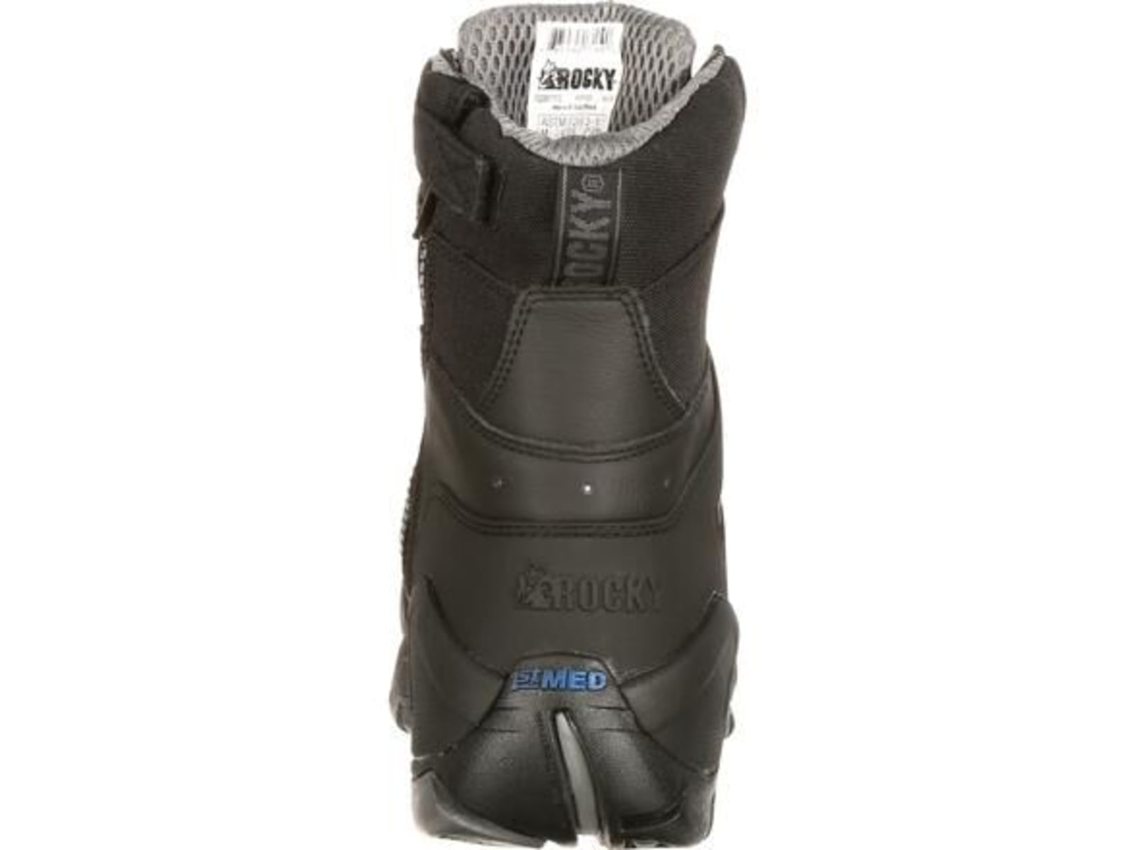 Rocky Boots 1st Med Carbon Fiber Toe Puncture-resistant Side-zip Waterproof Public Service Boot