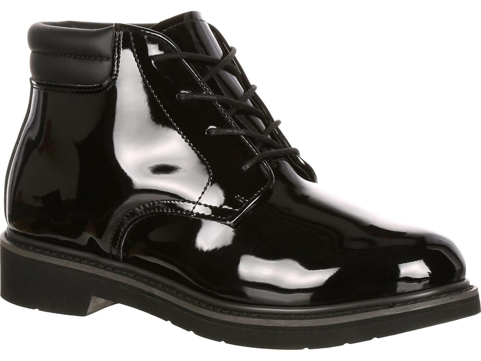Rocky Boots Dress Leather High Gloss Chukka