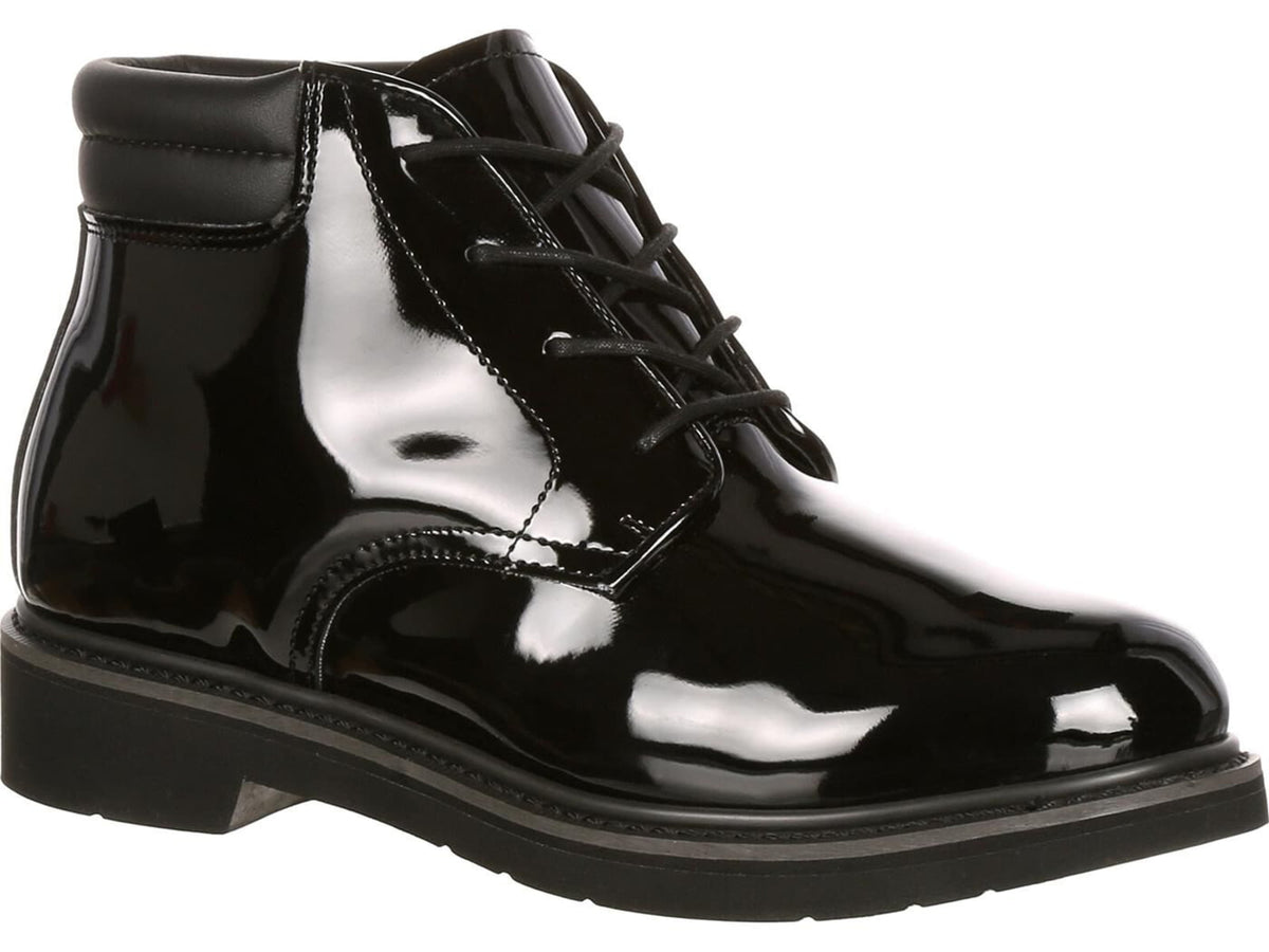 Rocky Boots Dress Leather High Gloss Chukka