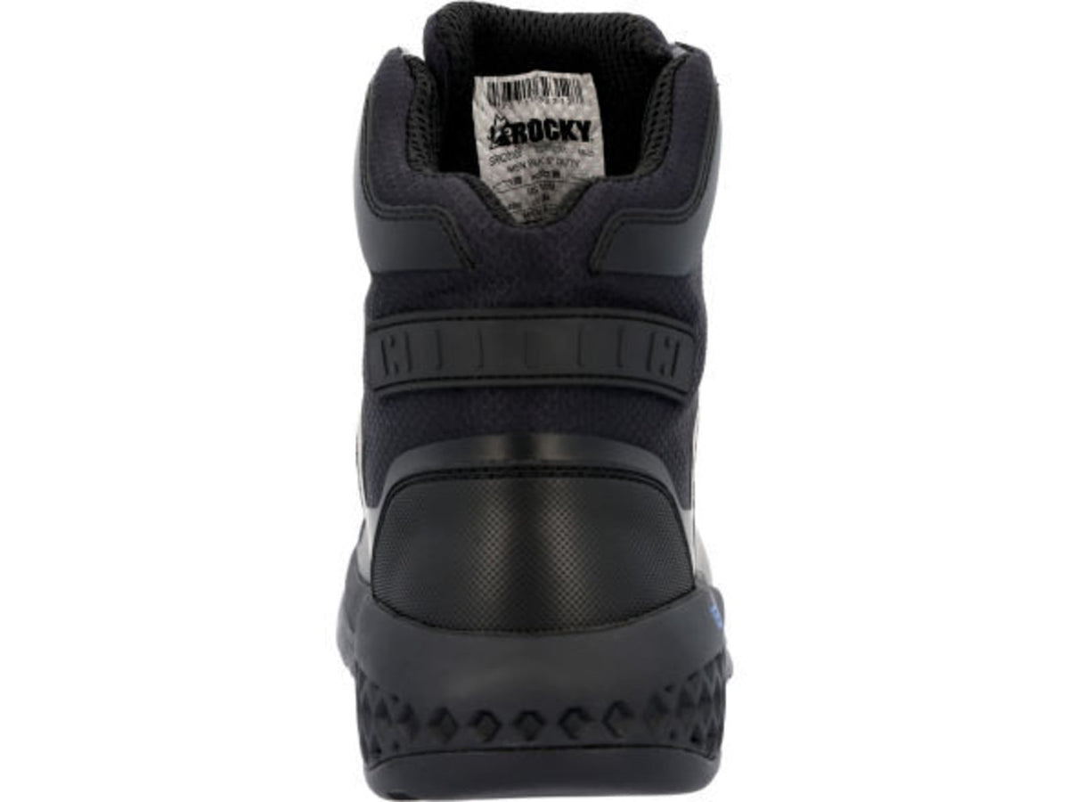Rocky Code Blue 6in Public Service Boots - Men's Black Regular 9.5 US RKD0106BK95M
