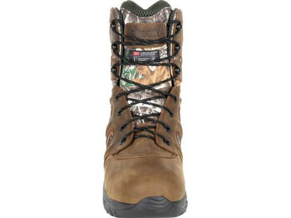 Rocky Deer Stalker Boot - Men's 8US Realtree Edge RKS0411-8