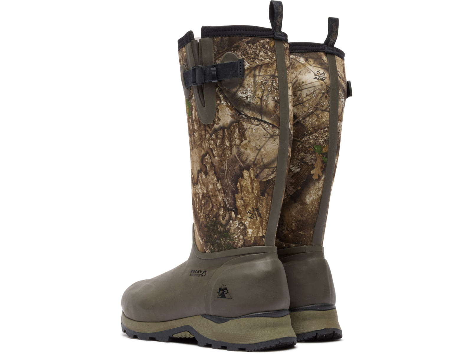 Rocky Trophy Series 1000G Insulated Pull-On Boots - Men's Realtree APX Size