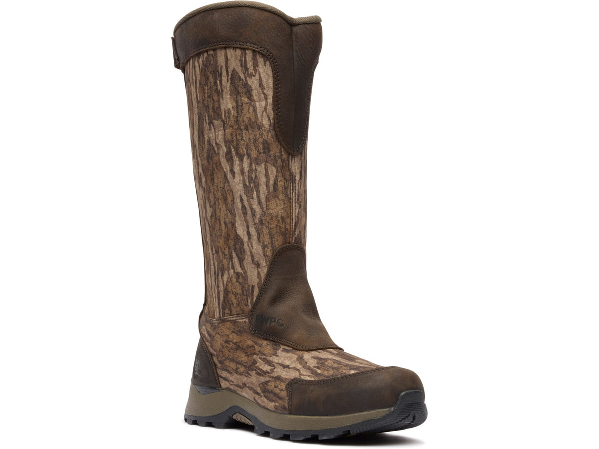 Rocky Trophy Series 16in Snake Boots - Men's Mossy Oak Bottomlands Size