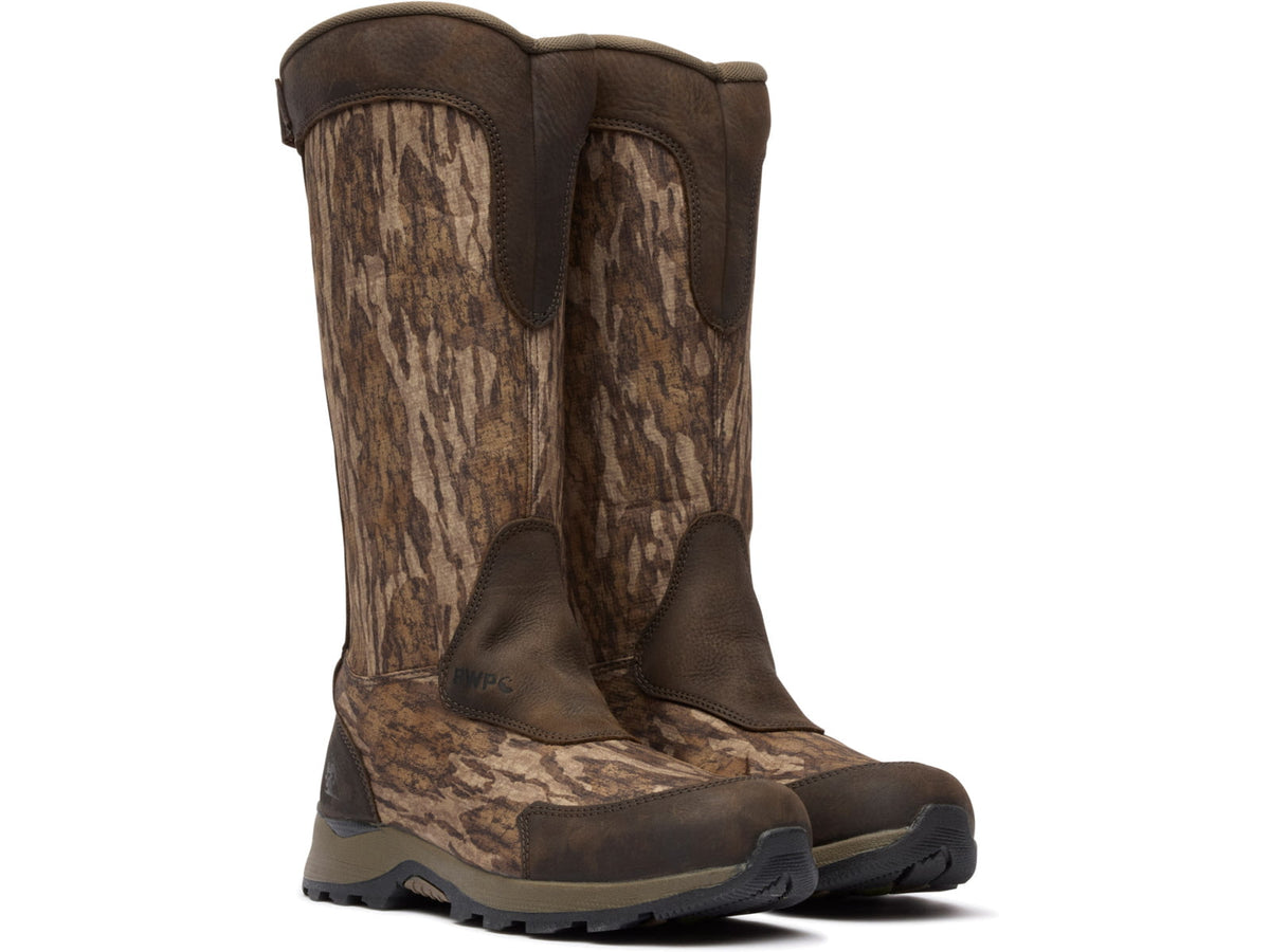 Rocky Trophy Series 16in Snake Boots - Men's Mossy Oak Bottomlands Size