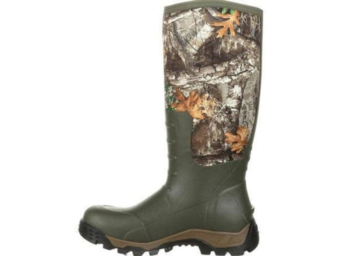 Rocky Sport Pro Rubber Boots 1208775 Realtree Edge Men's