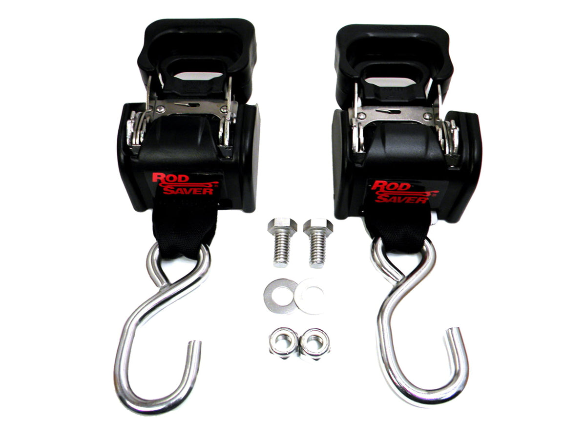 Rod Saver Stainless Steel Retractable Transom Tie-Down - 40" - Pair SSRT40