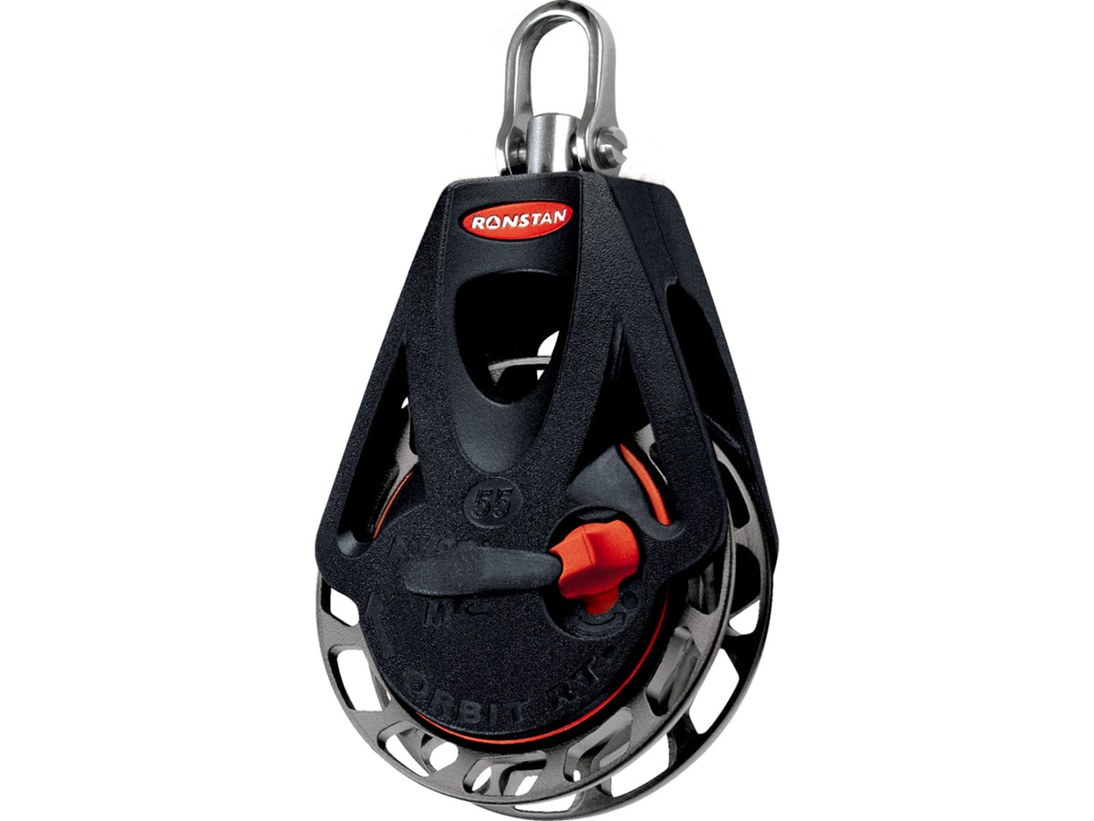 Ronstan Series 55 Ratchet Orbit Block - Single - Swivel Head - Auto & Manual RF56100