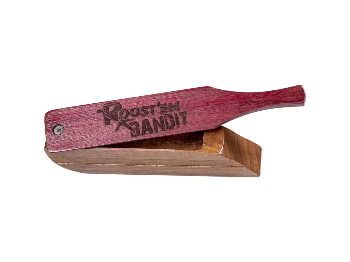 Roost'Em Bandit Heart/Walnut Box Turkey Call Brown BB0000020