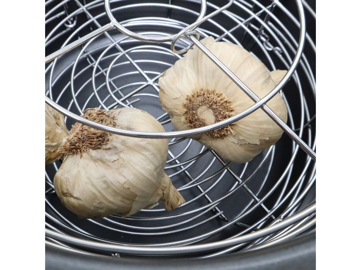 Roots & Harvest Black Garlic Multi-Purpose Fermenter Stainless Steel/Black 1566