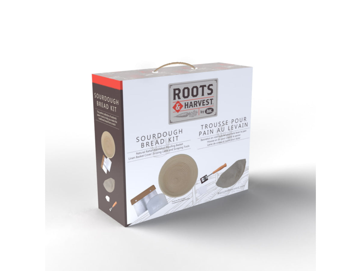 Roots & Harvest Sourdough Kit Stainless Steel/Brown 1588