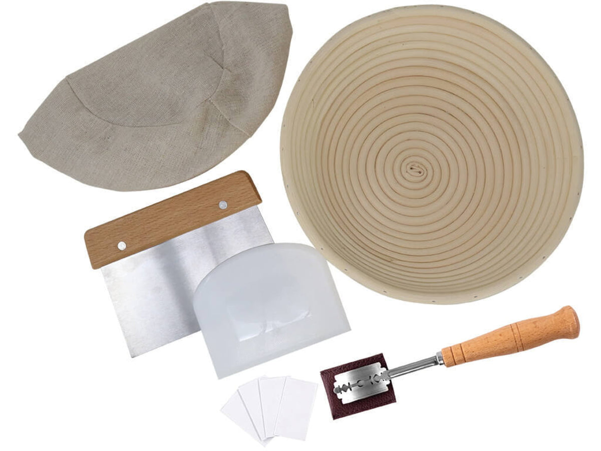 Roots & Harvest Sourdough Kit Stainless Steel/Brown 1588
