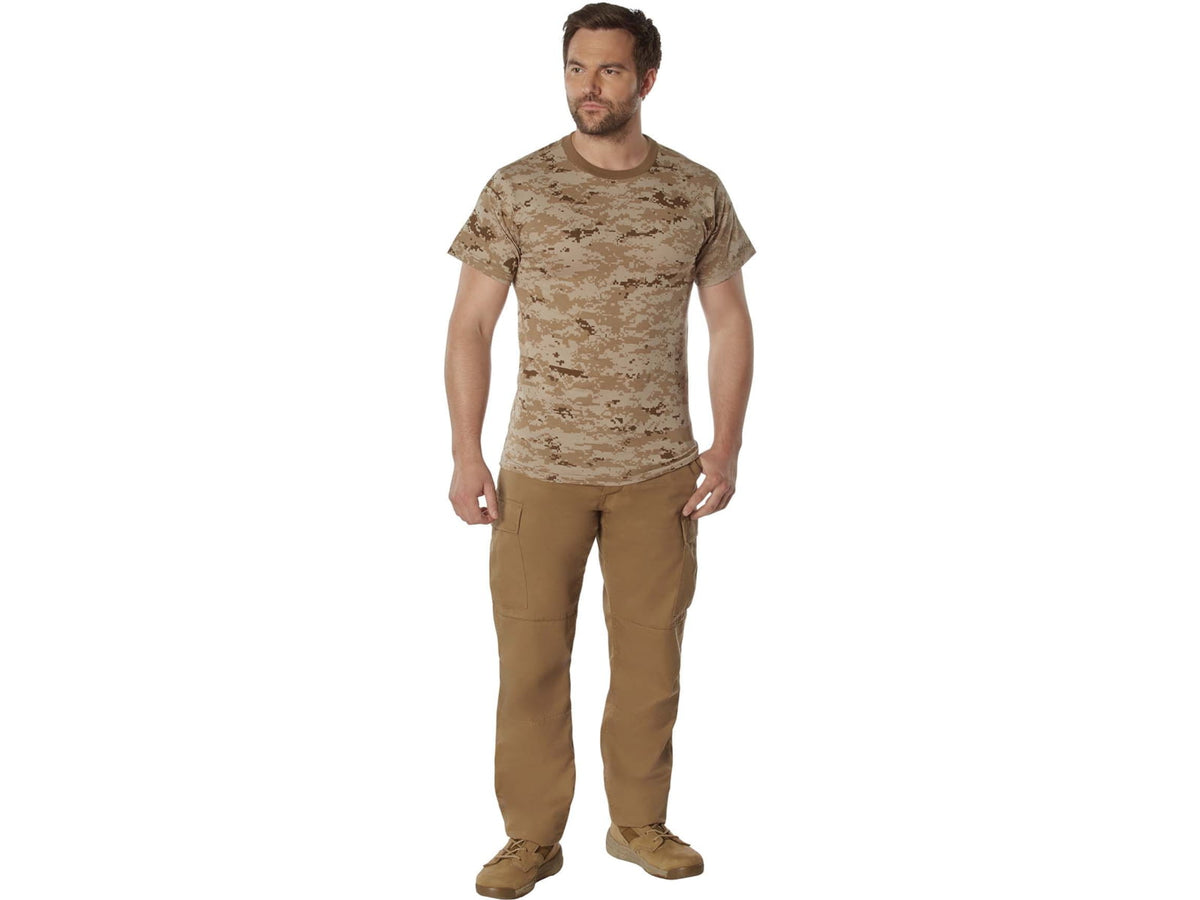 Rothco 100percent Cotton Camo T-Shirt - Mens