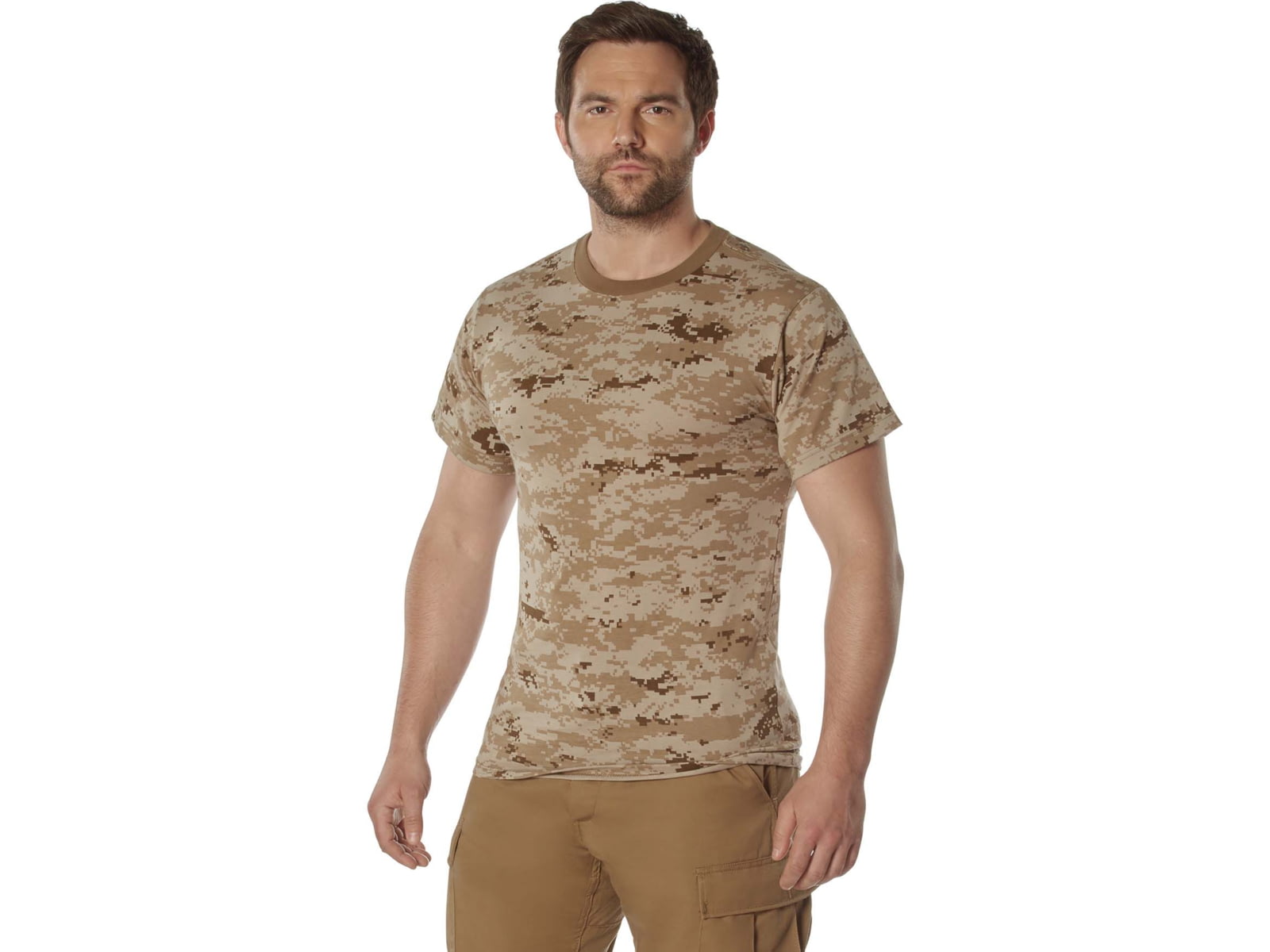 Rothco 100percent Cotton Camo T-Shirt - Mens