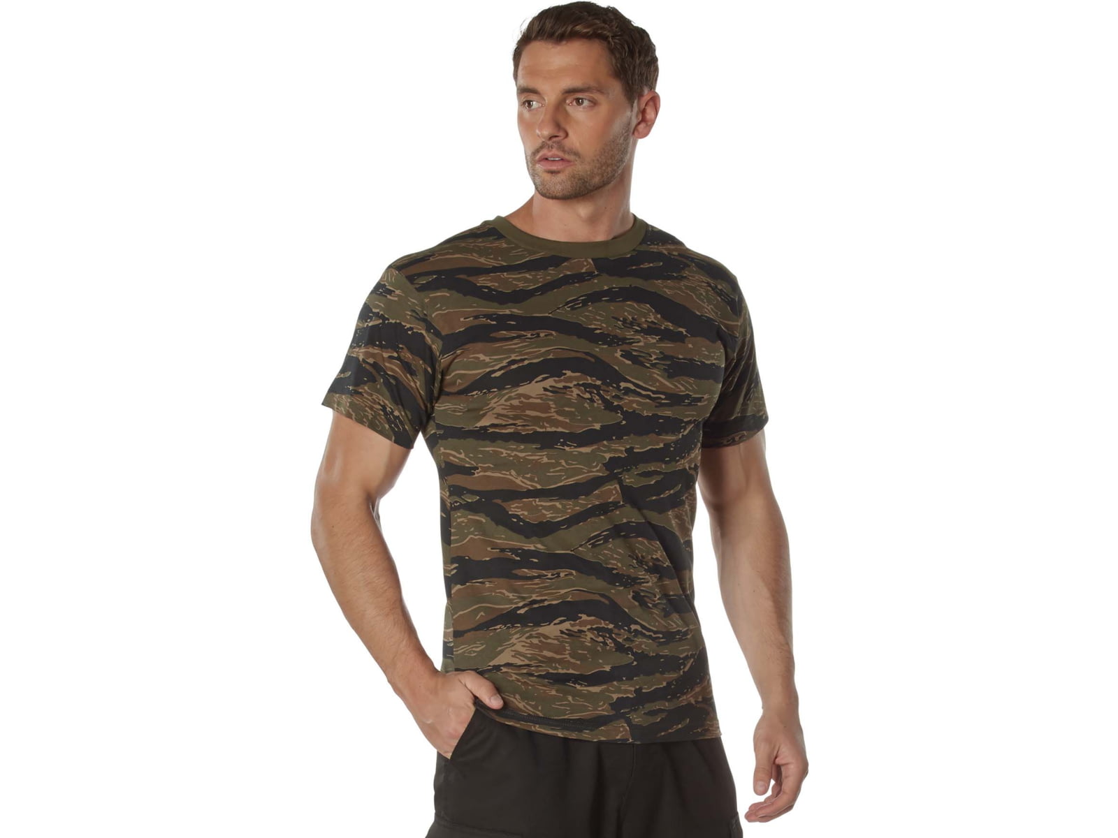 Rothco 100percent Cotton Camo T-Shirt - Mens