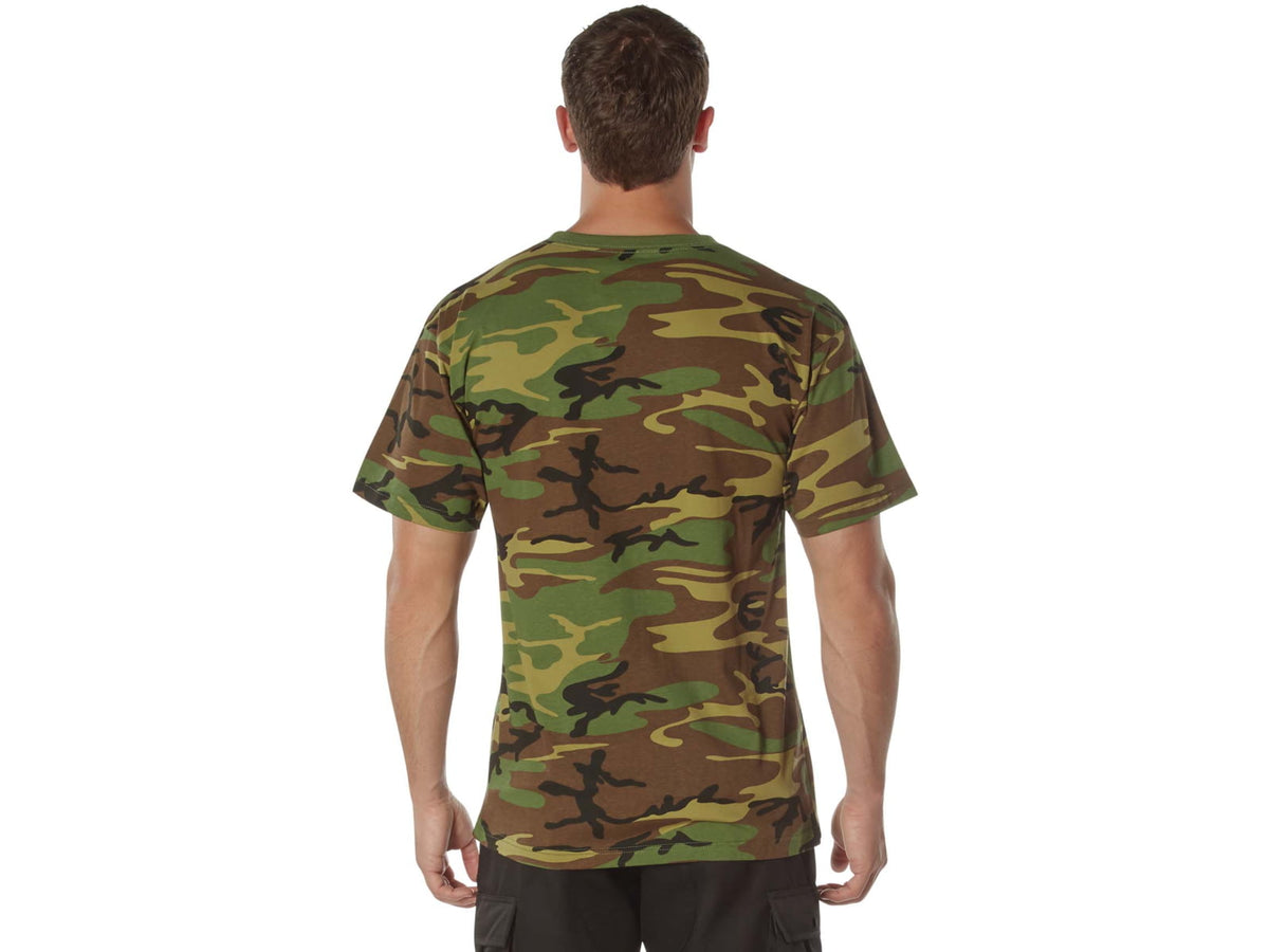 Rothco 100percent Cotton Camo T-Shirt - Mens