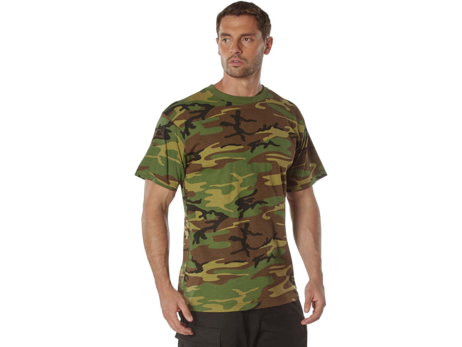 Rothco 100percent Cotton Camo T-Shirt - Mens