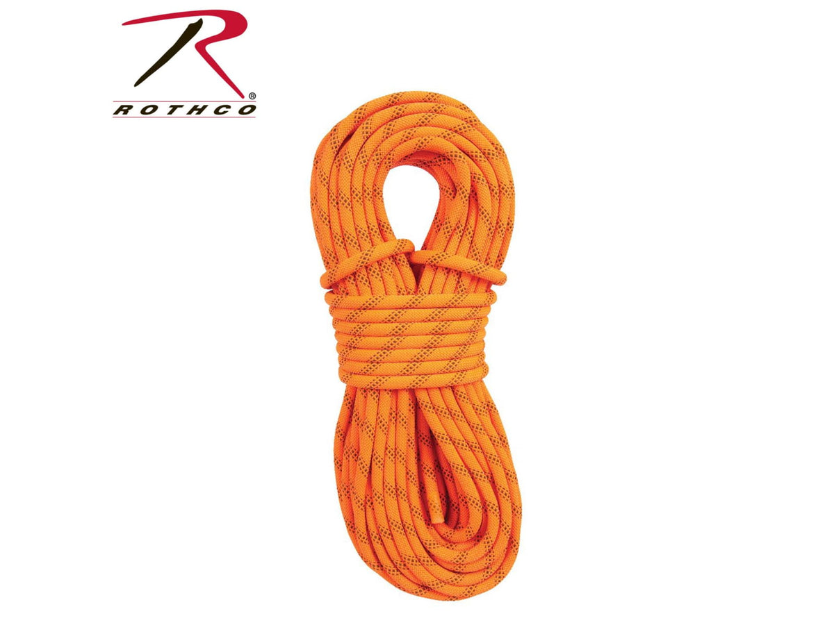 Rothco 150' Orange Rescue Rappelling Rope 259