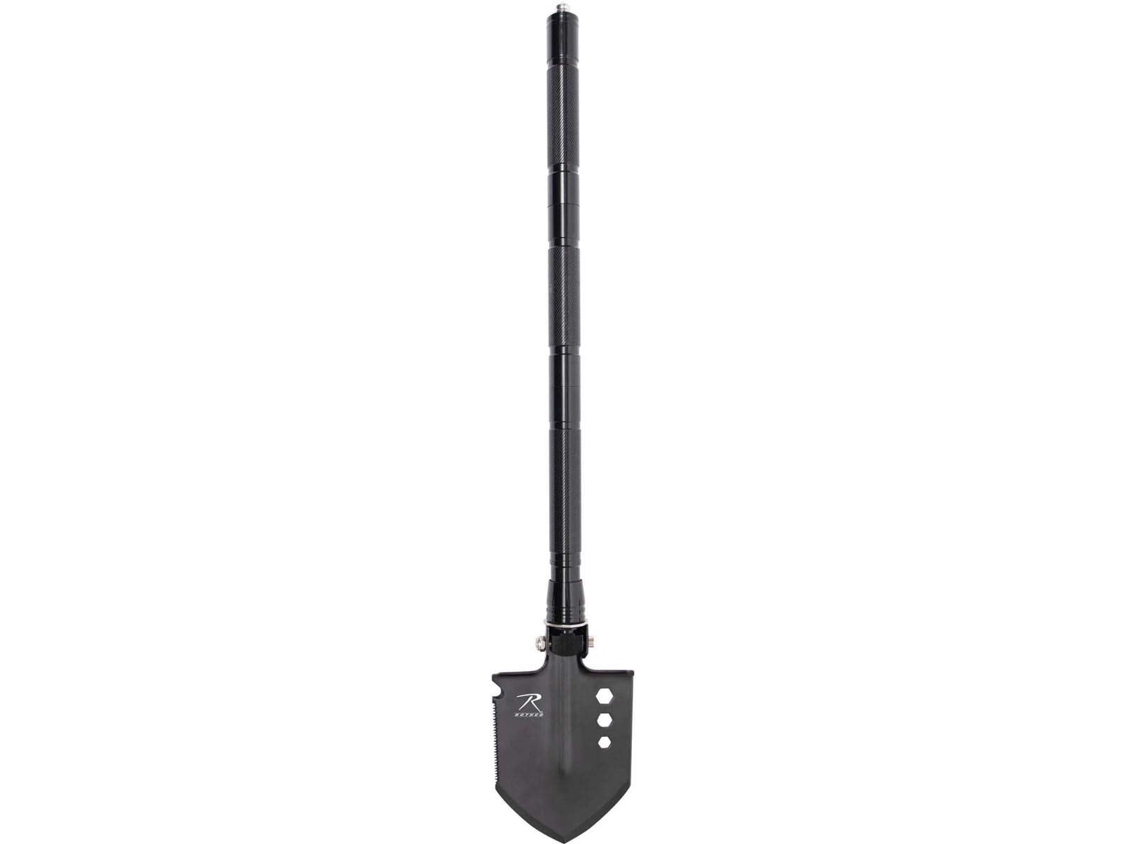 Rothco 8-in-1 Multi-Tool Survival Shovel / Portable Camping Entrenching Tool Stainless Steel 29.5in 10156