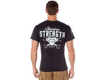 Rothco American Strength T-Shirt - Mens Black Large 18135-Black-L