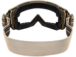 Rothco ANSI Ballistic OTG Goggle System Interchangeable Smoke/Clear/Yellow Lenses Coyote Brown Frame 10738-CoyoteBrown