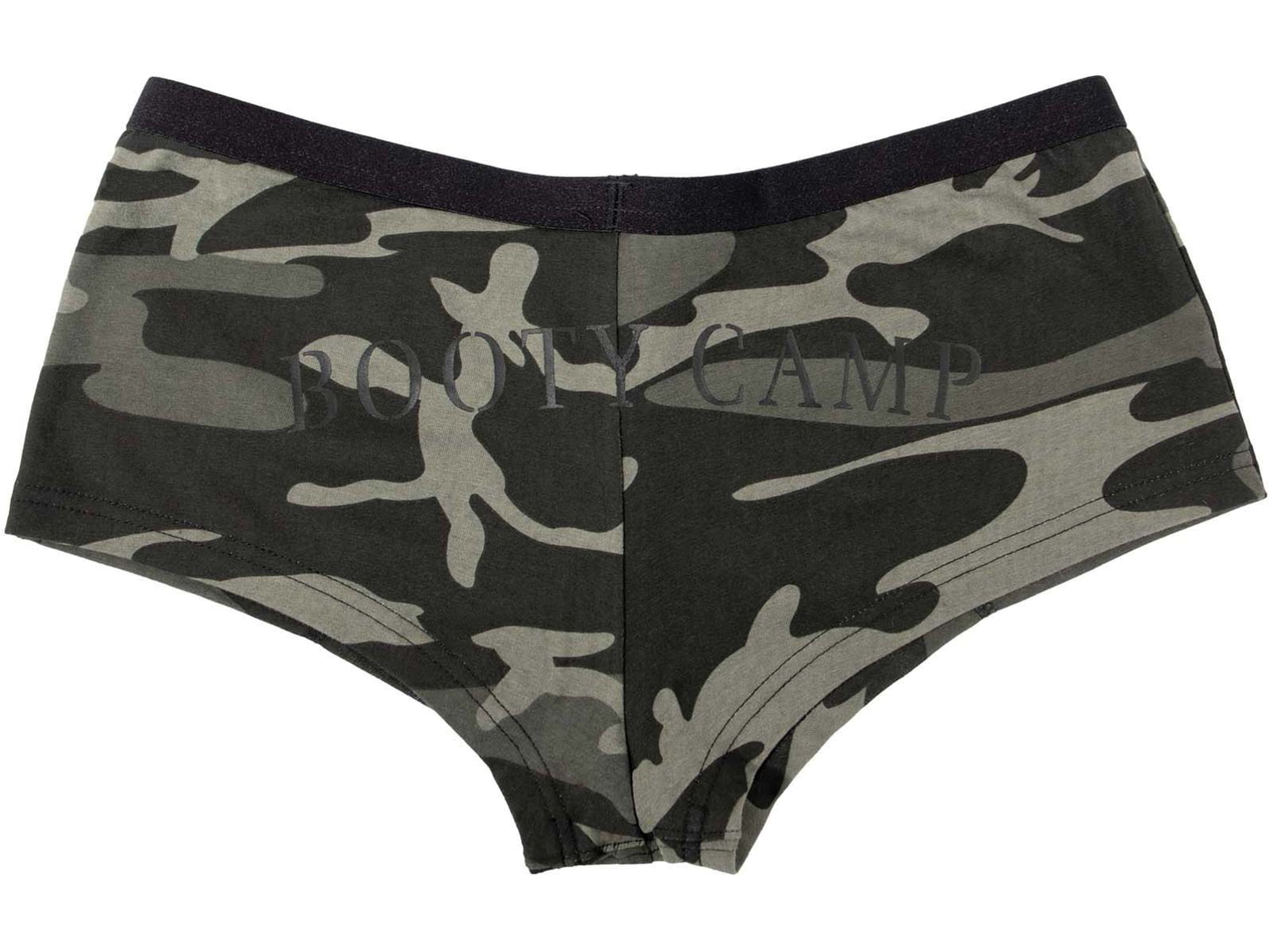 Rothco Black Camo Booty Camp Shorts - Womens 2XL 3715-2XL