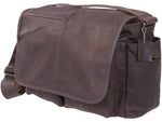 Rothco Brown Leather Classic Messenger Bag 91480