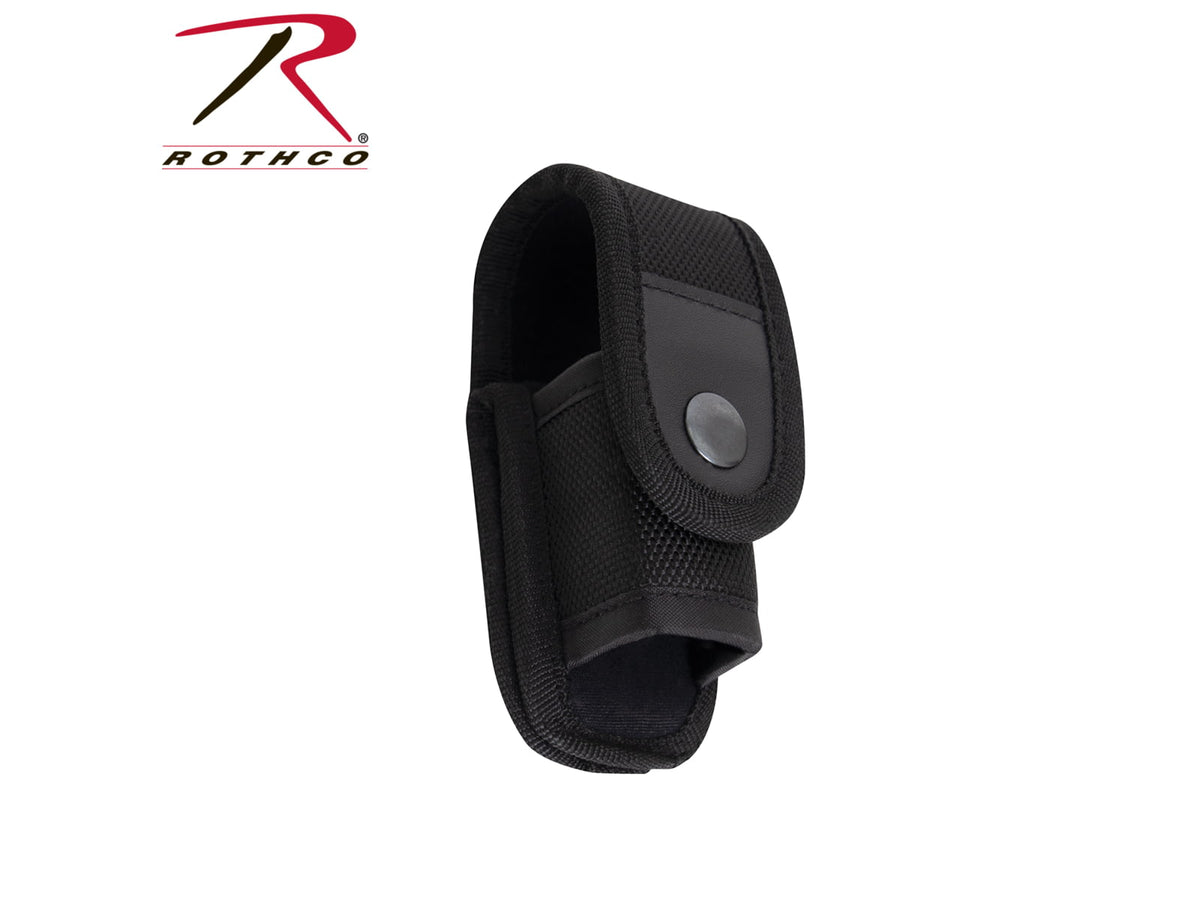 Rothco Enhanced Universal Flashlight Holder Black 2039