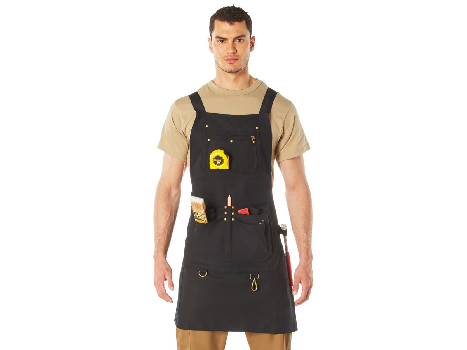 Rothco Canvas Full Work Apron Black 42028-Black