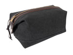 Rothco Canvas & Leather Travel Kit Charcoal Grey