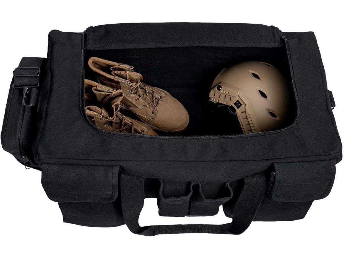 Rothco Canvas Pocketed Military Gear Bag 29in x 13in x 11.5in